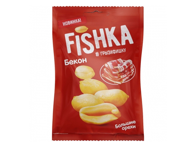 Арахис Fishka со вкусом бекона 90г