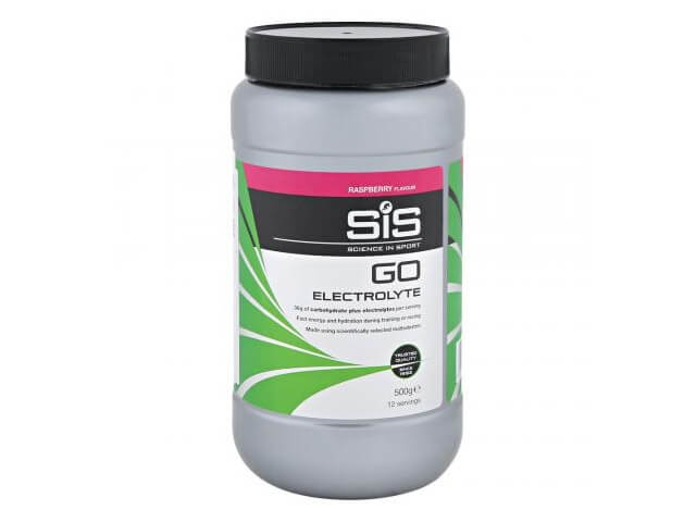 Напиток SiS углеводный с электролитами в порошке GO Electrolyte Powder вкус Малина 500г