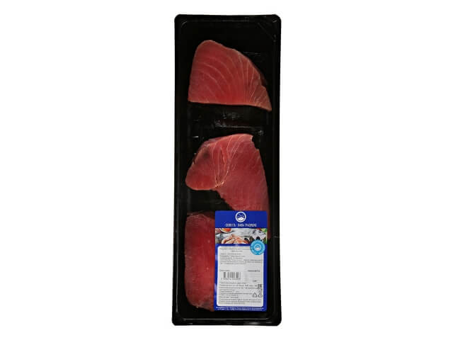 Стейки тунца красного Ла Маре охлажденные, 500-800г