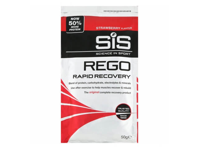 Напиток SiS восстановительный углеводно-белковый в порошке REGO Rapid Recovery вкус Клубника 50г