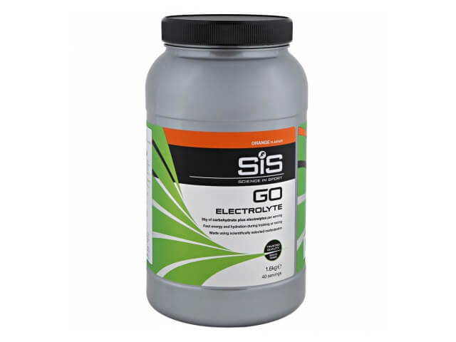 Напиток SiS углеводный с электролитами в порошке GO Electrolyte Powder вкус Апельсин 1,6кг