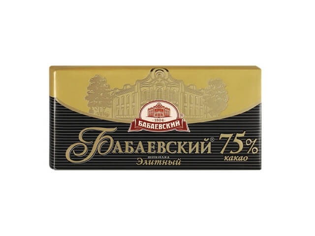 Шоколад Бабаевский Элитный 75% 100г