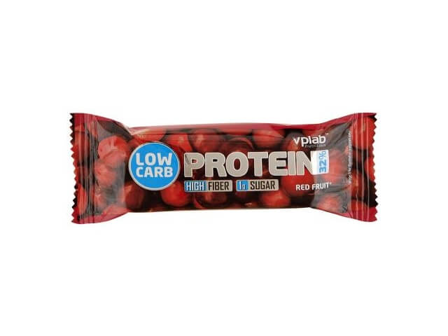 Батончик протеиновый Лоу Карб Протеин Бар красные ягоды 35г