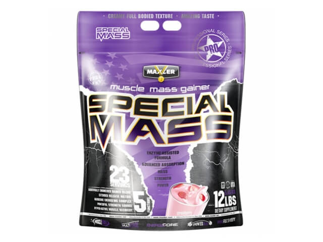 Гейнер Maxler Special Mass Gainer клубника 5,4кг