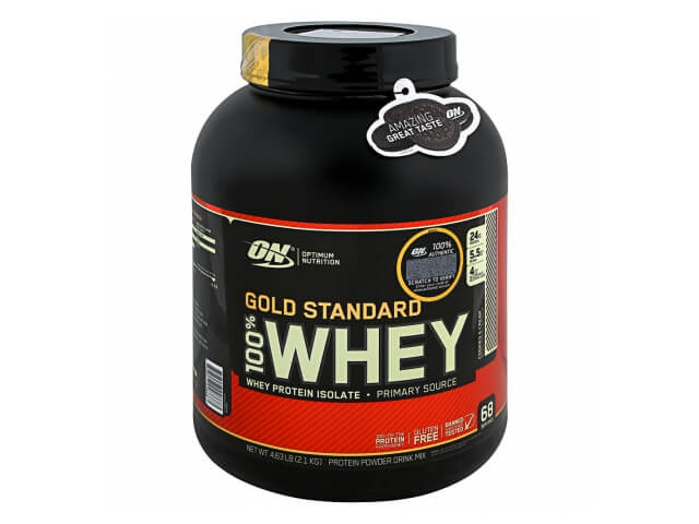 Протеин Optimum Nutrition Gold Standard 100% Whey печенье и крем 2,3кг