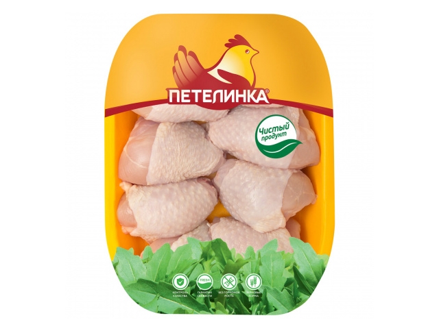 Мясо на косточке Петелинка цыпленка-бройлера охлажденное 0,6-1,6кг