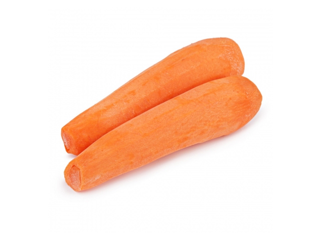Морковь Солнечная фазенда целая очищенная 0,4кг