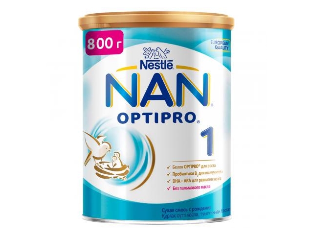 Сухая смесь Nestle Nan-1 Premium молочная с рождения, 800г