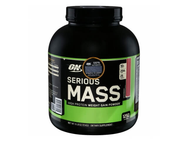 Гейнер Optimum NutritionSerious Mass клубника 2,7кг