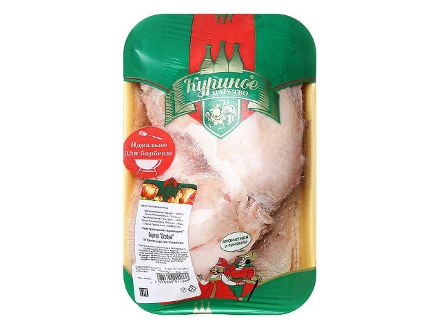 Окорочок цыпленка Куриное царство замороженный 0.4-0.8 кг