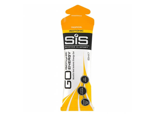 Гель SiS изотонический углеводный GO Isotonic Energy Gels вкус Тропические фрукты 60мл