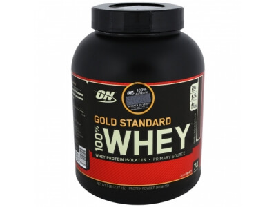 Протеин Optimum Nutrition gold standard 100% whey 2,3 кг двойной шоколад