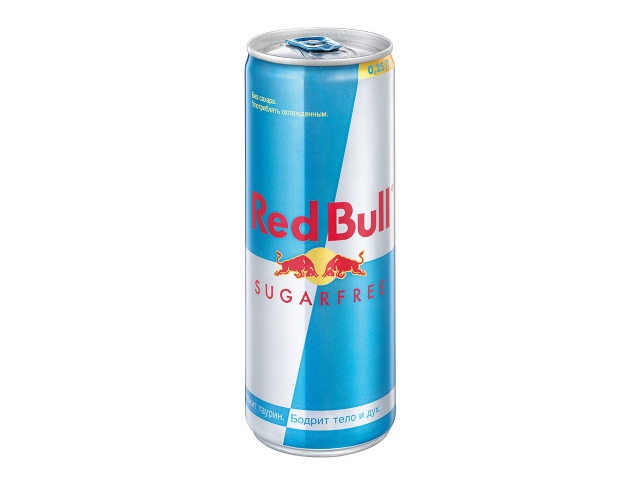 Напиток Red Bull энергетический газированный безалкогольный без сахара 0,25л