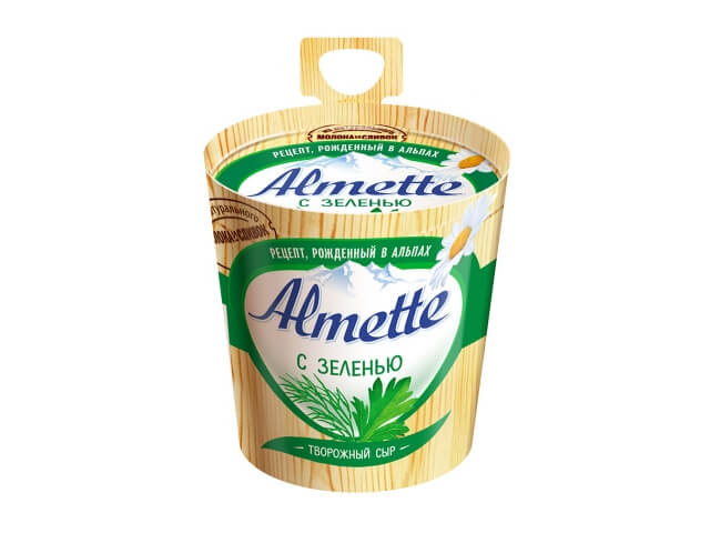 Сыр Almette творожный с зеленью 60%, 150г